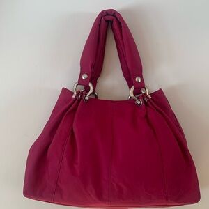 NWOT Gap maroon fabric tote bag